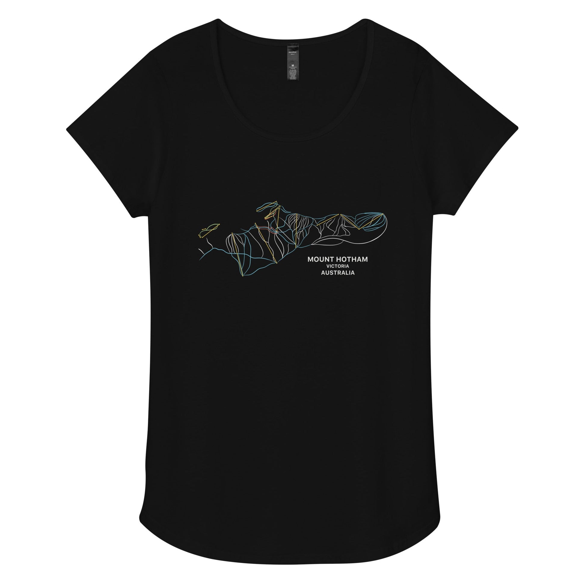 Mount Hotham Ski Women’s Tee - Piste and Trail T-Shirt