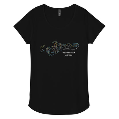 Mount Hotham Ski Women’s Tee - Piste and Trail T-Shirt