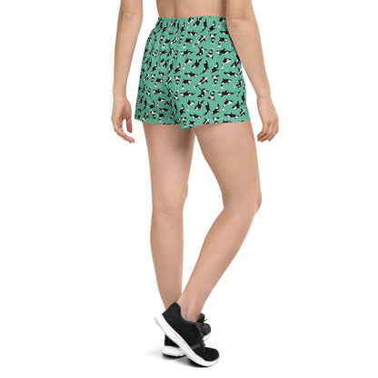 Orcas of Eden Women’s Recycled Athletic Board Shorts - Piste and Trail Board Shorts