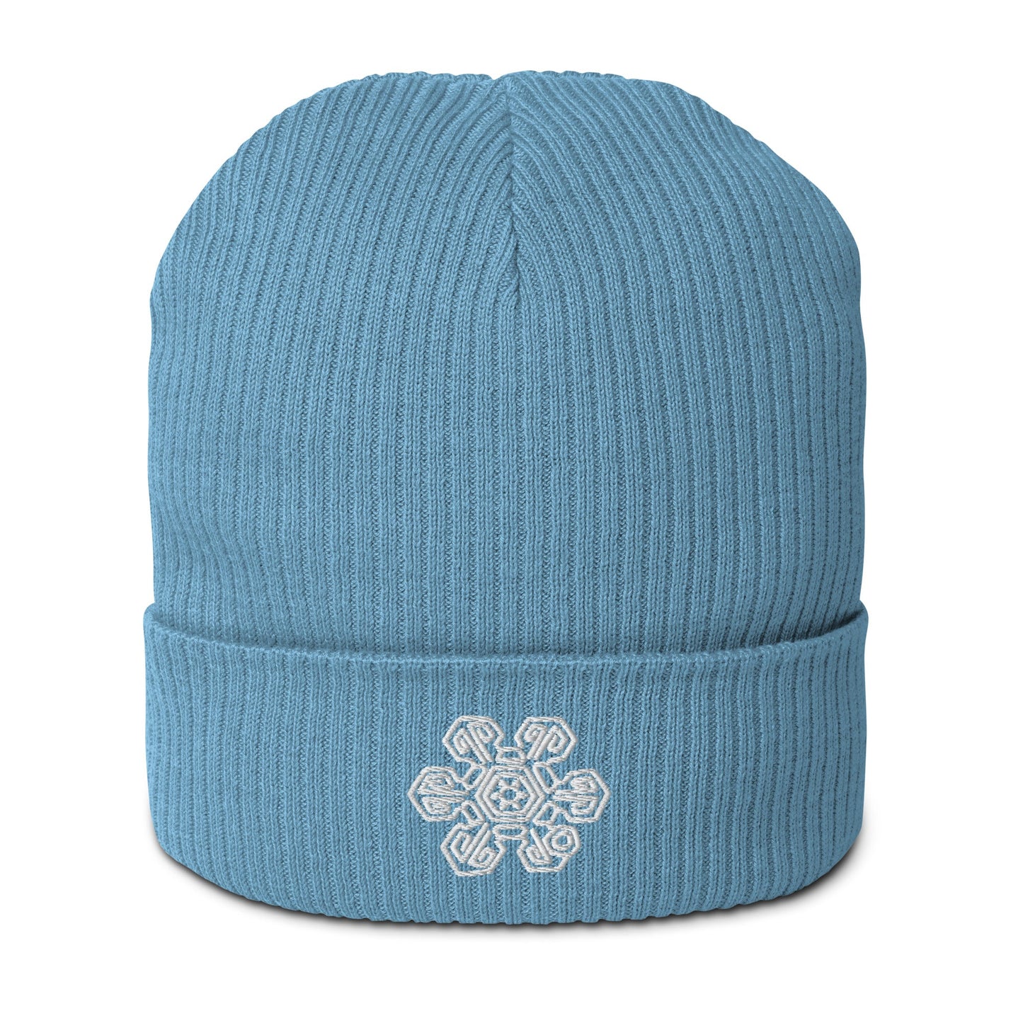 Perfectly Imperfect Snowflake C Organic Cotton Beanie - Piste and Trail Beanie