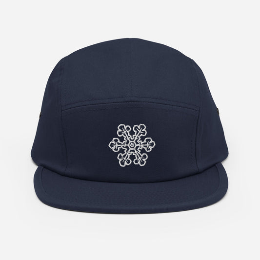 Perfectly Imperfect Snowflakes Little Navy Cap - Piste and Trail Cap