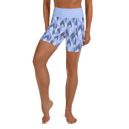 Snow Pines UPF50+ Women's Yoga Shorts - Piste and Trail Yoga Shorts