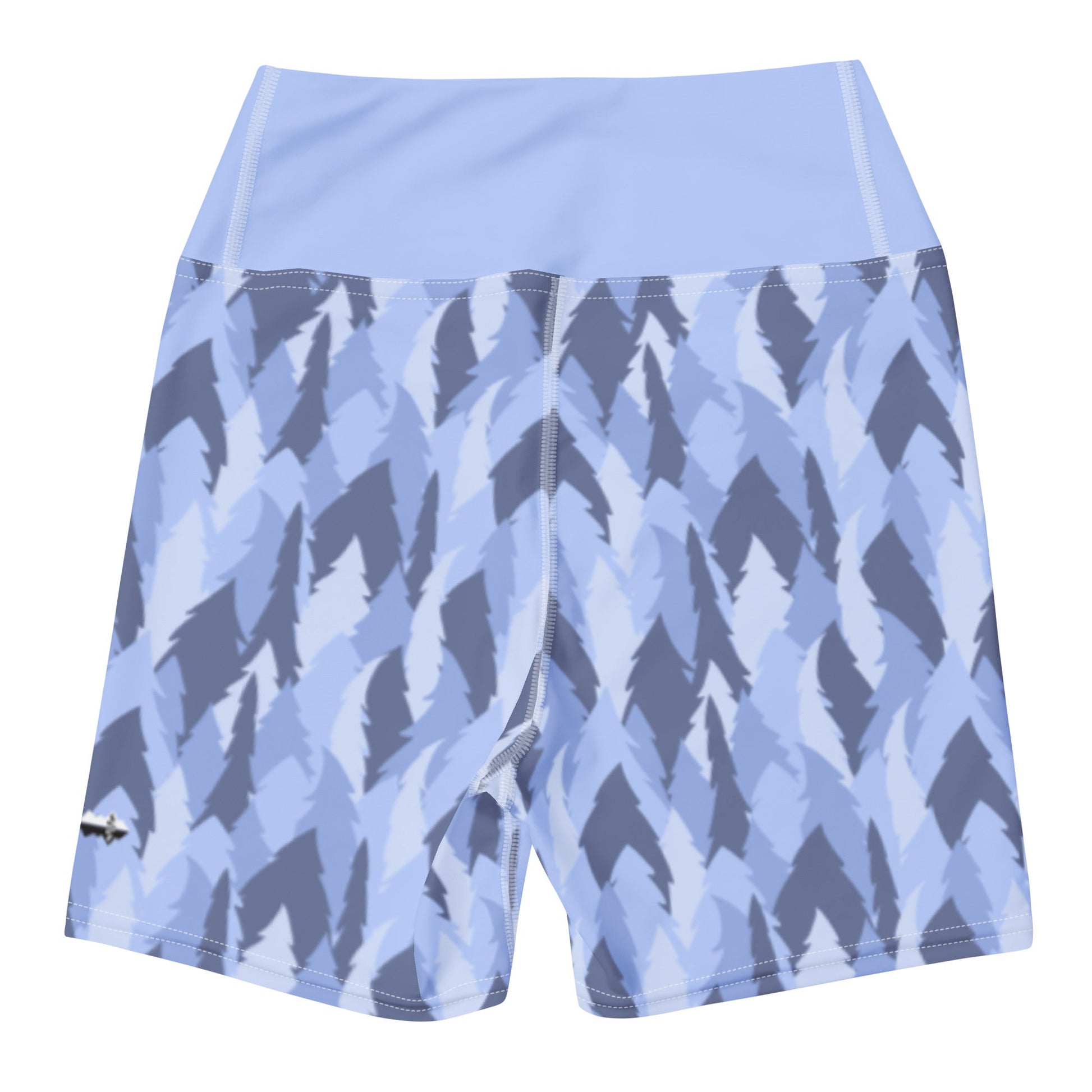 Snow Pines UPF50+ Women's Yoga Shorts - Piste and Trail Yoga Shorts