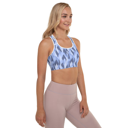 Snow Pines Women's Padded Sports Bra - Piste and Trail Sports Bra