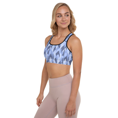 Snow Pines Women's Padded Sports Bra - Piste and Trail Sports Bra