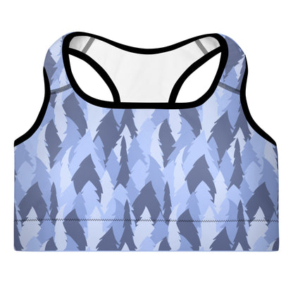 Snow Pines Women's Padded Sports Bra - Piste and Trail Sports Bra