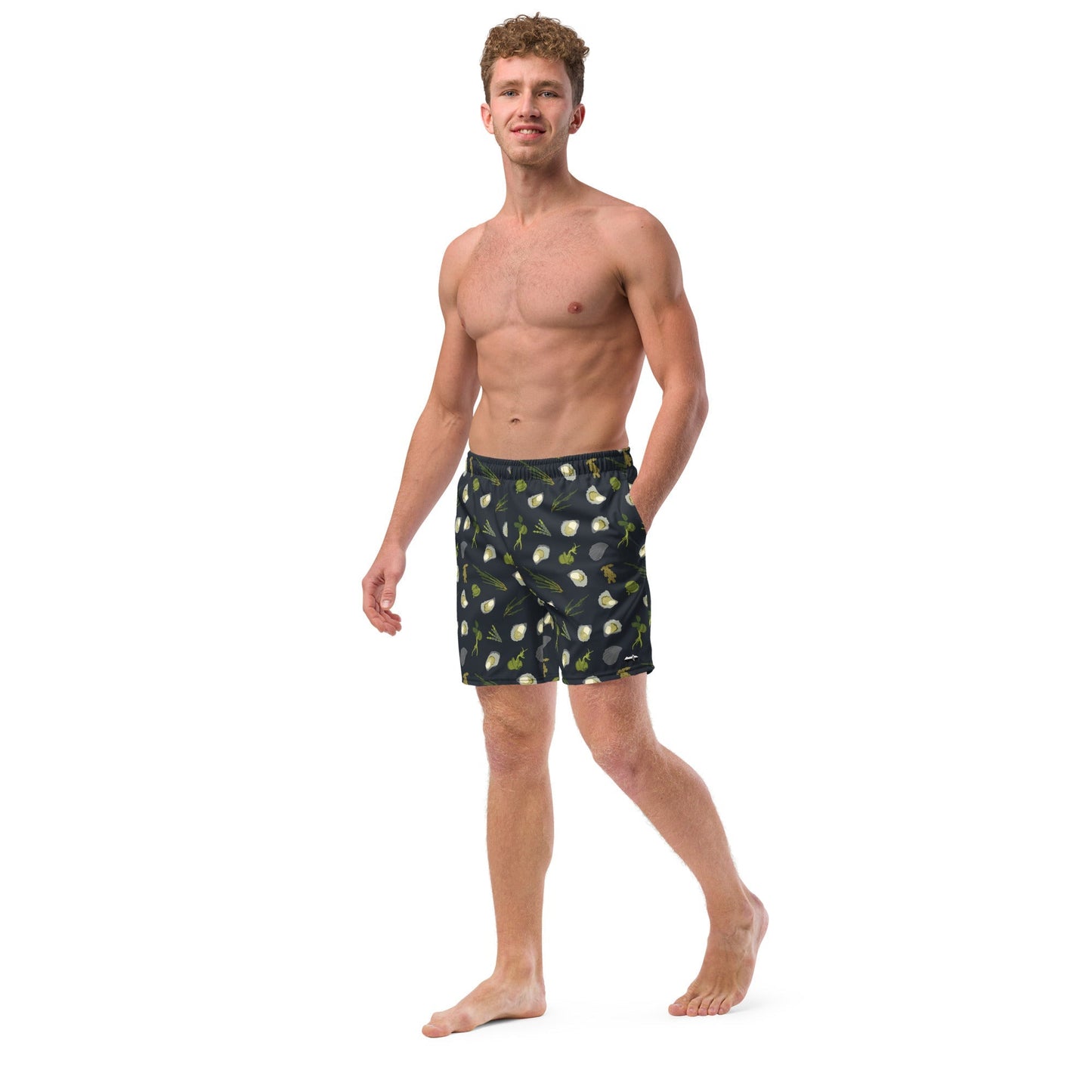 Sydney Rock Oyster UPF50+ Recycled Swim Short - Piste and Trail Board Shorts