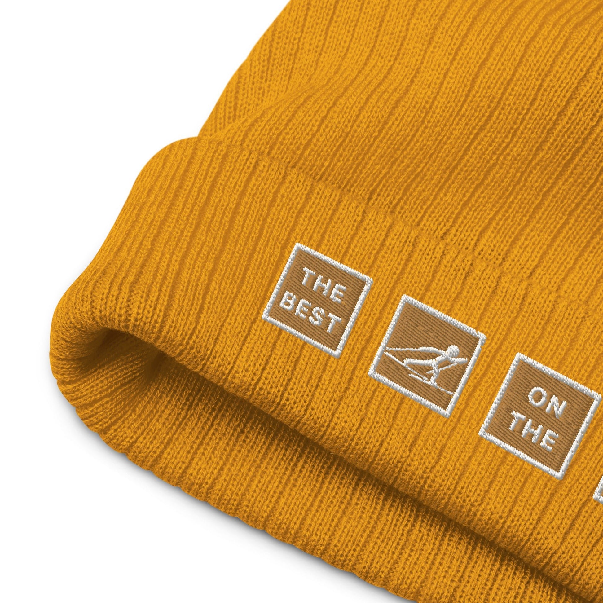 The Best Nordic Skier On The Mountain ecoBeanie - Piste and Trail Beanie