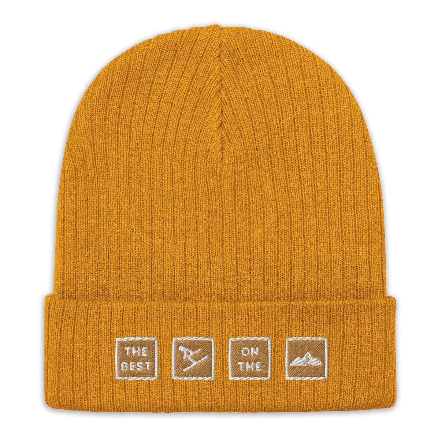 The Best Skier On The Mountain ecoBeanie - Piste and Trail Beanie