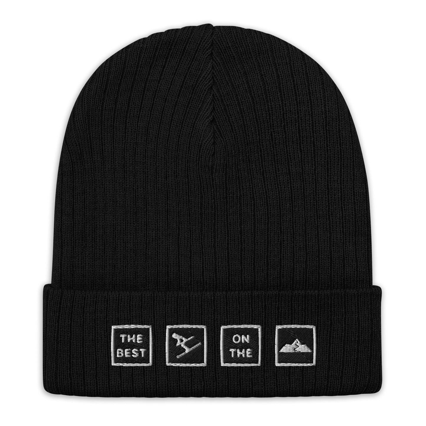 The Best Skier On The Mountain ecoBeanie - Piste and Trail Beanie