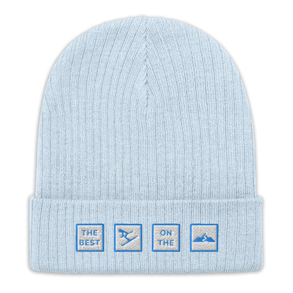 The Best Skier On The Mountain ecoBeanie - Piste and Trail Beanie