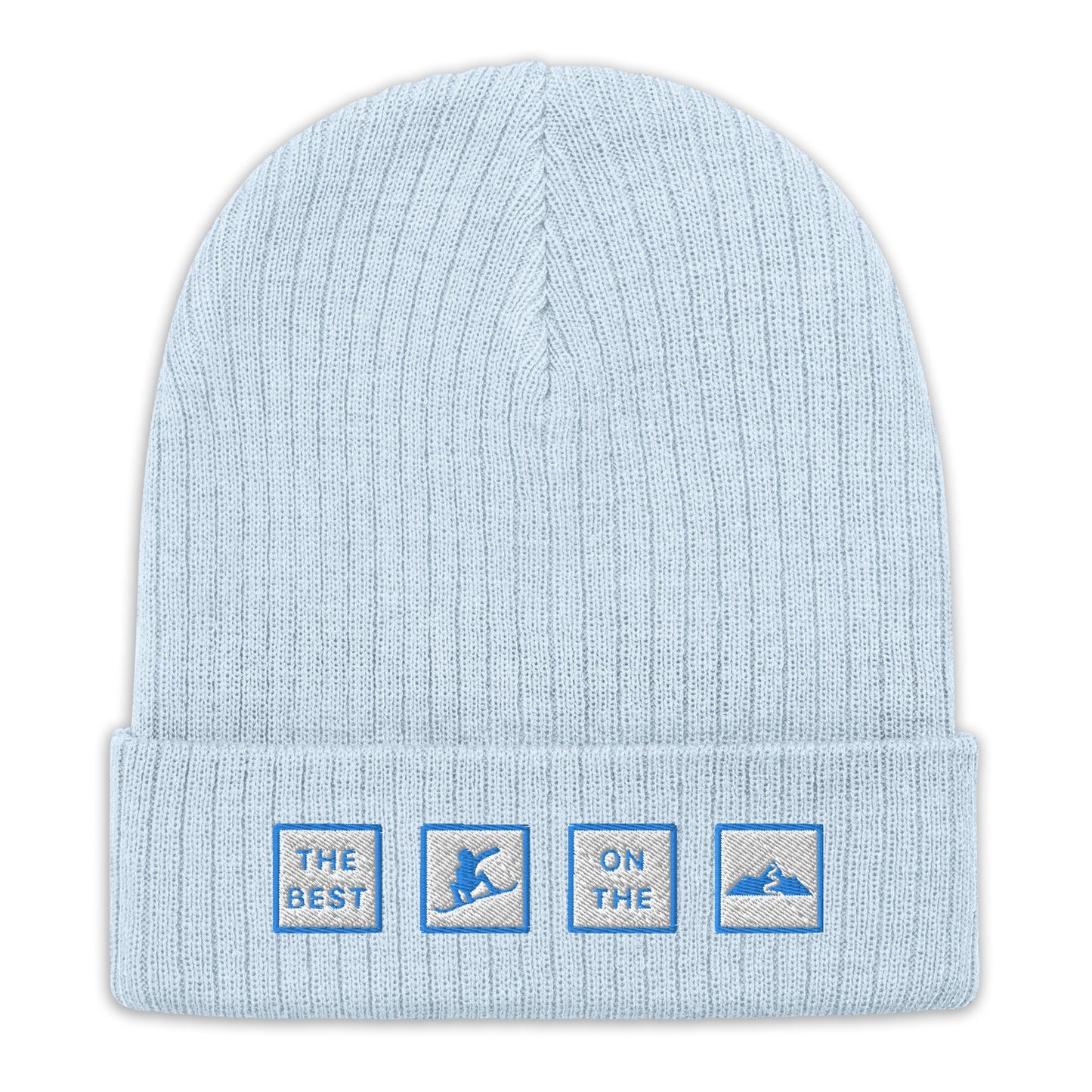 The Best Snowboarder On The Mountain ecoBeanie - Piste and Trail Beanie