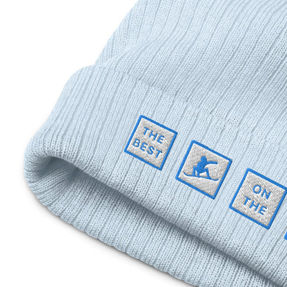 The Best Snowboarder On The Mountain ecoBeanie - Piste and Trail Beanie