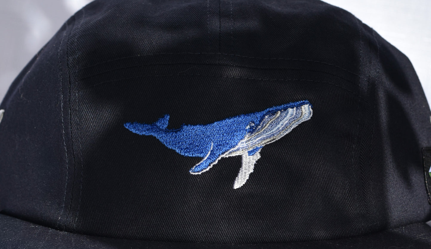 Humpback Whale Embroidered Cap | Aussie Marine Life Collection