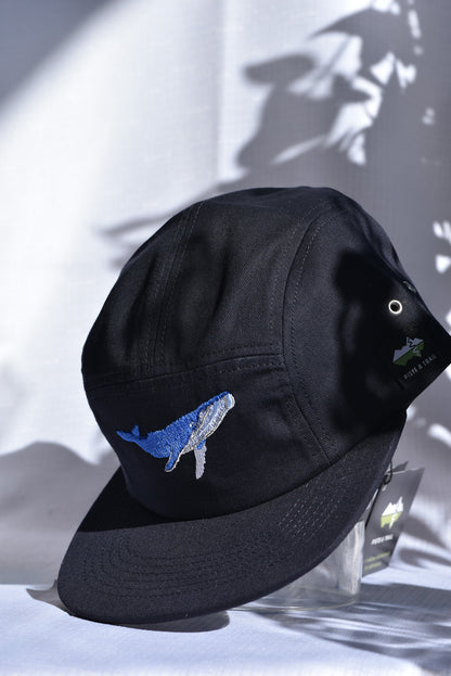 Humpback Whale Embroidered Cap | Aussie Marine Life Collection